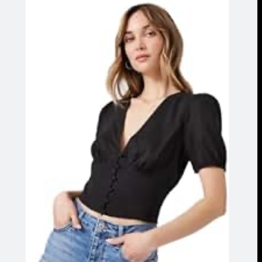 Forever 21 deep v blouse